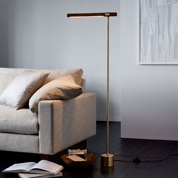 Moderner Minimalistischer Stehlampe mit verstellbarer Höhe