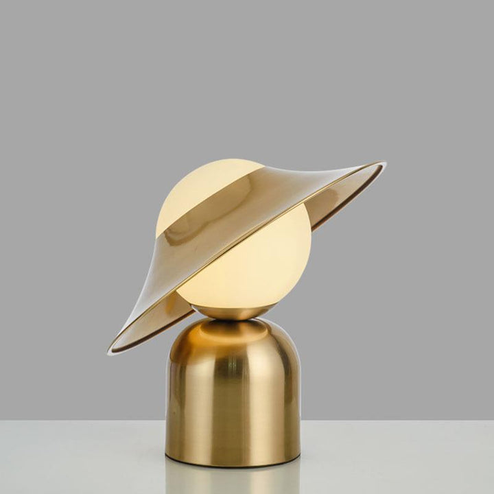 Moderne Tischlampe mit einzigartigem skulpturalen Design
