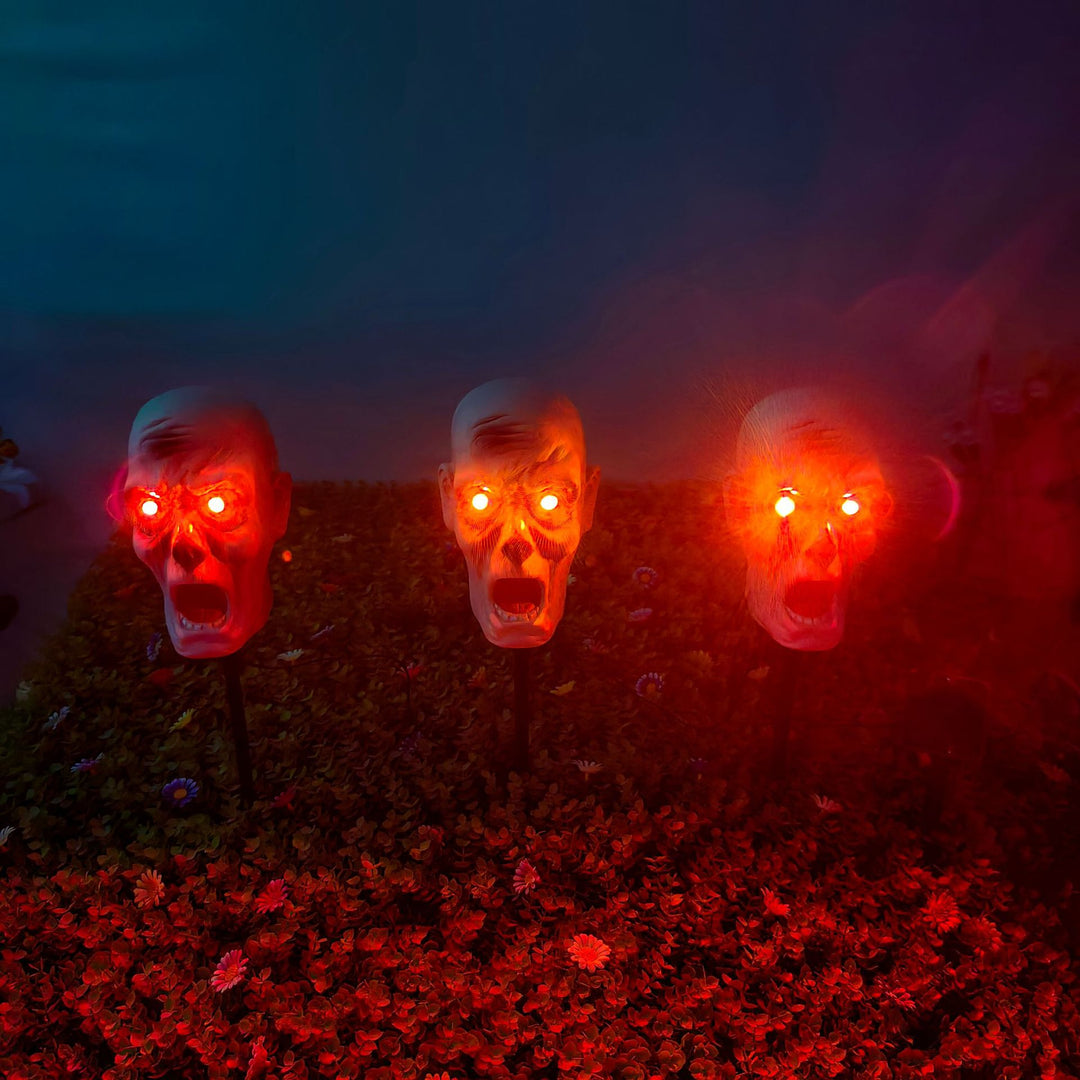 Gruselige Halloween Dekorations Skull Lichter