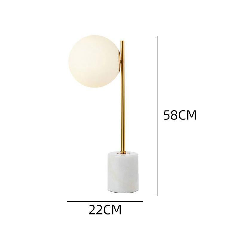 Elegante Marmor Basis Tischlampe