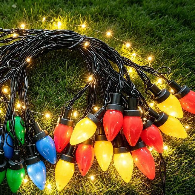 Große klassische Glühbirnen-LED-Patio-Lichterketten