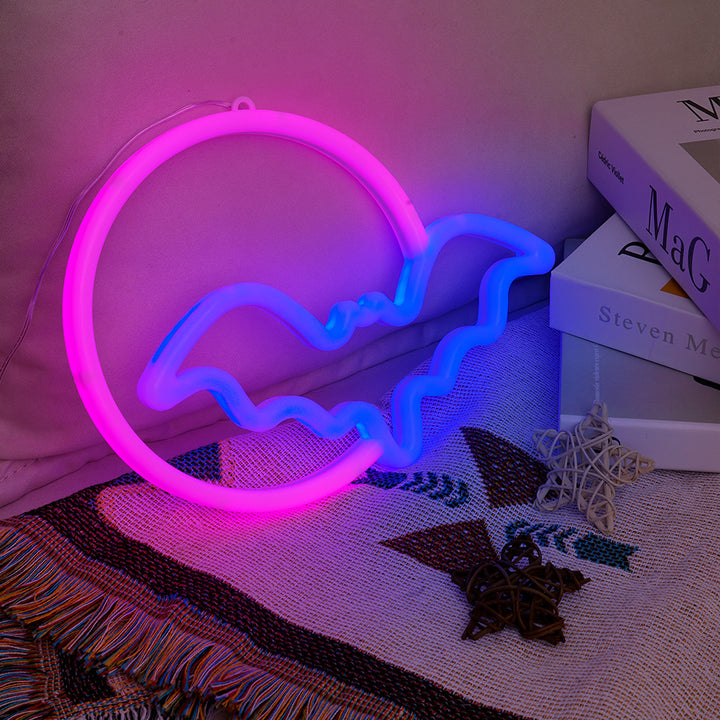 Herzförmige Neon-Nachtlampe