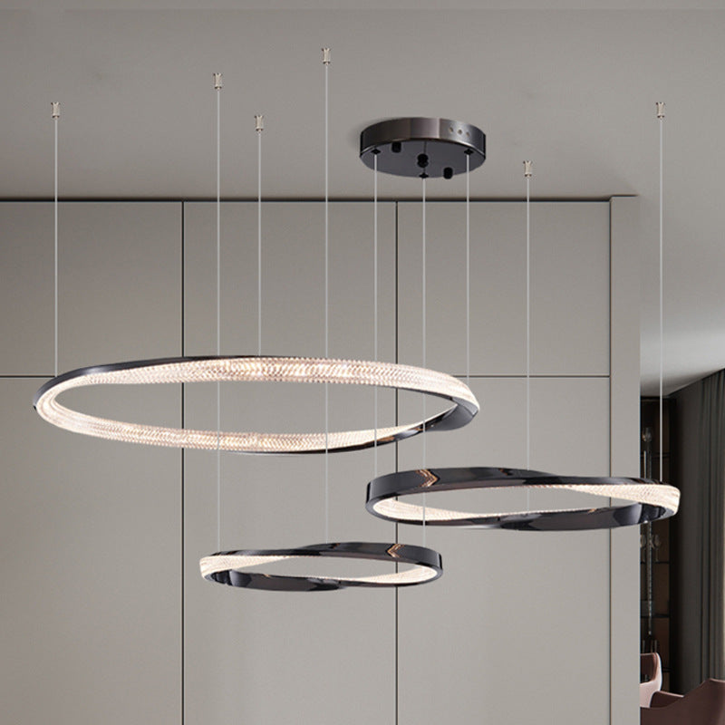 Moderne Aufhängungsring-Kronleuchter