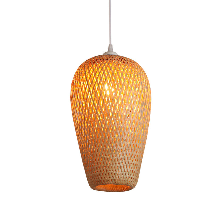 Woven Bamboo Deckenlampe