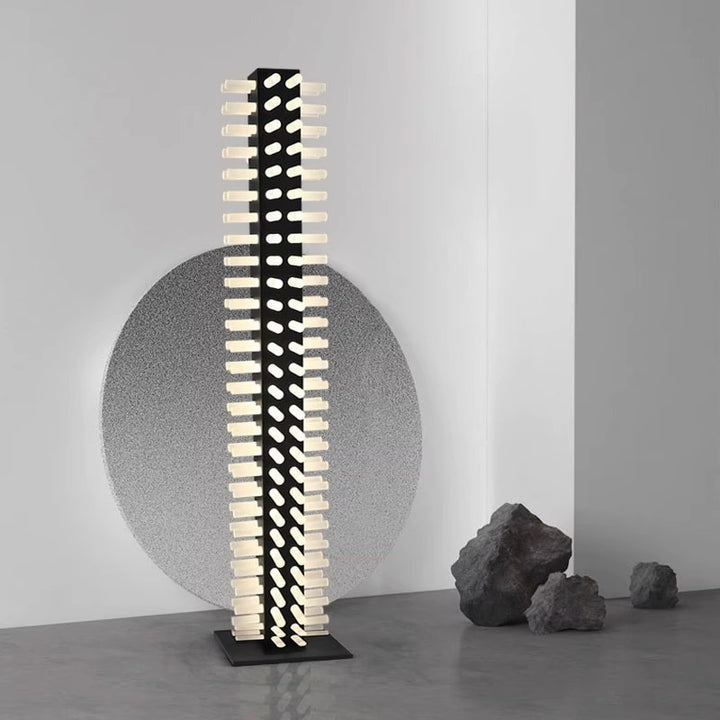 Skulpturale LED Stehleuchte