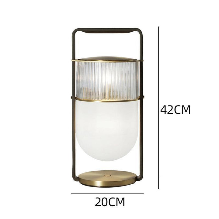 Elegante dekorative Tischlampe