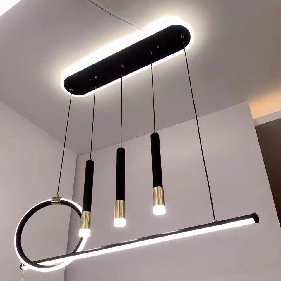 Moderne geometrische Pendelleuchte