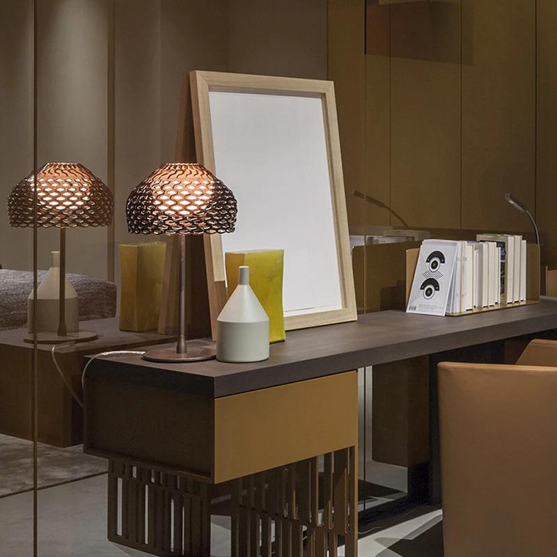 Waben Tischlampe