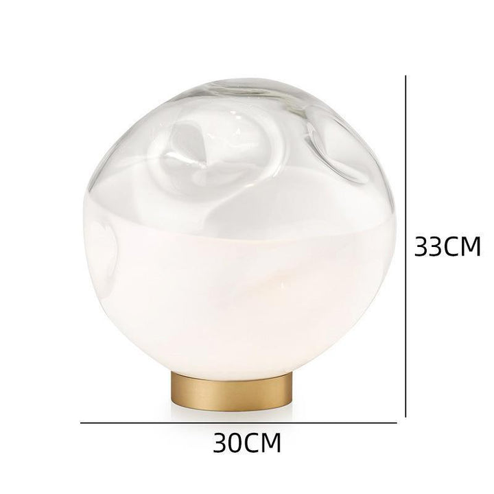 Künstlerische Glas Tischlampe