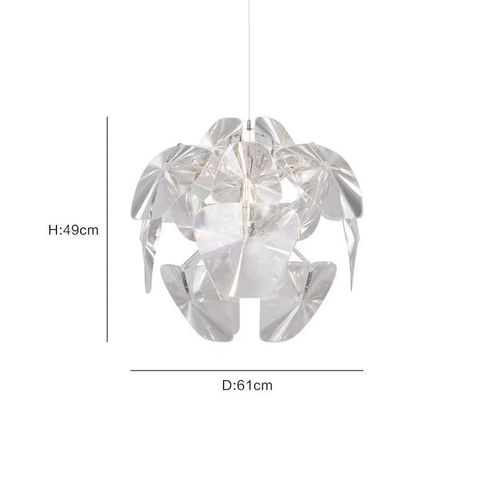 Moderne geometrische Pendelleuchte