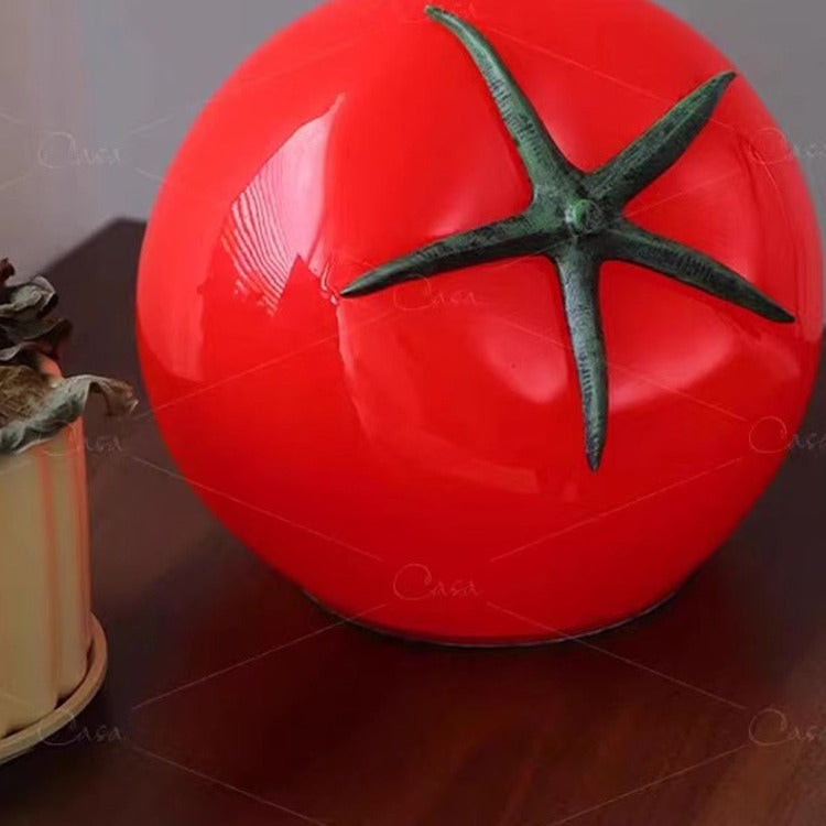 Dekorative tomatenförmige Lampe