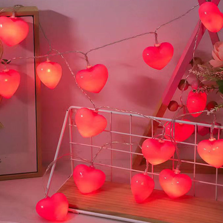 Herzförmige LED-Lichterkette