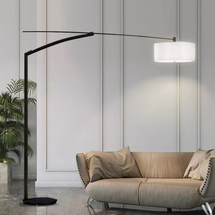 Moderne Bogen Stehlampe mit verstellbarem Schirm