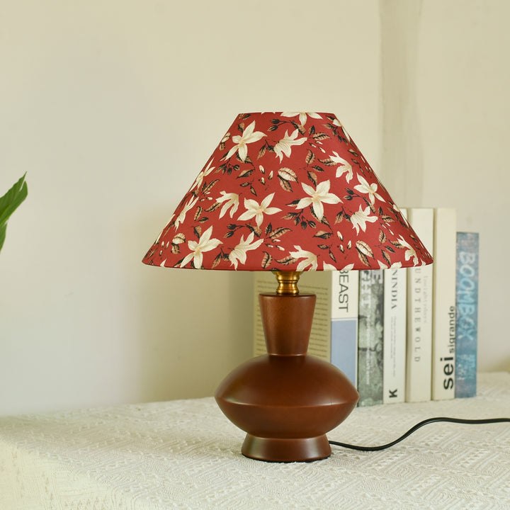 Florale Design Tischlampe