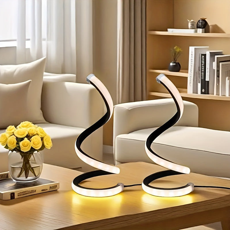 Spiral LED Akzentlampe