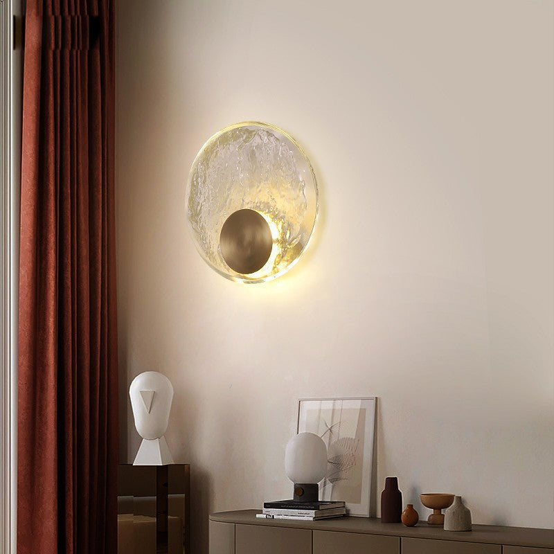 Künstlerische Wandlampe
