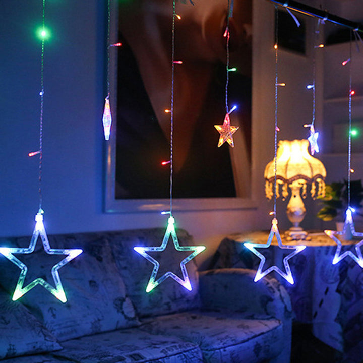 Sternförmige LED-Lichterkette