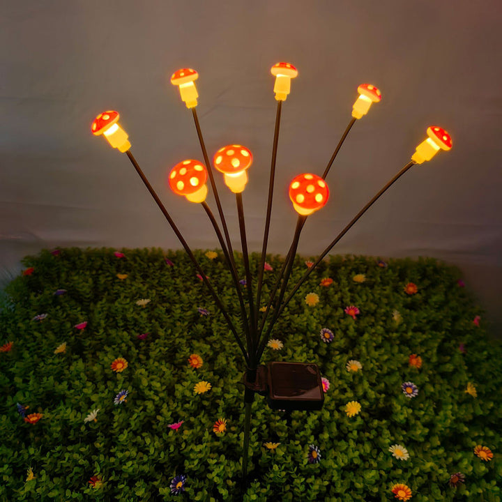 Solarbetriebene Dekorative Pilz Gartenlichter