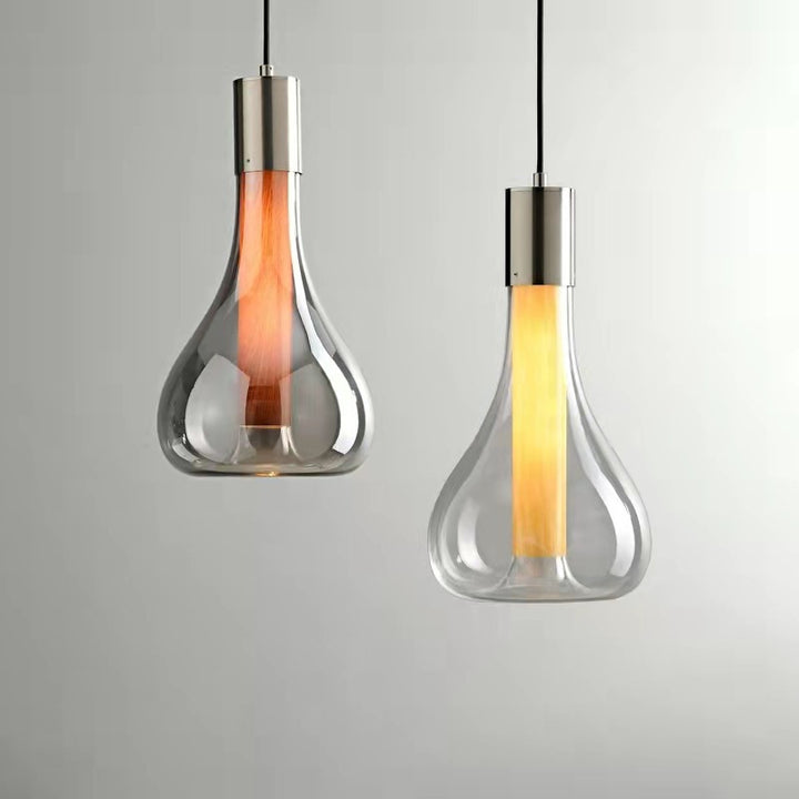 Elegante abstrakte LED-Kronleuchter