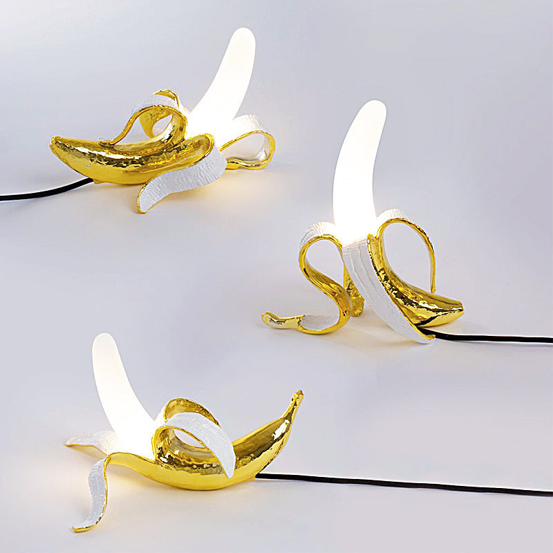 Neuheit Geschälte Banane LED Tischlampe