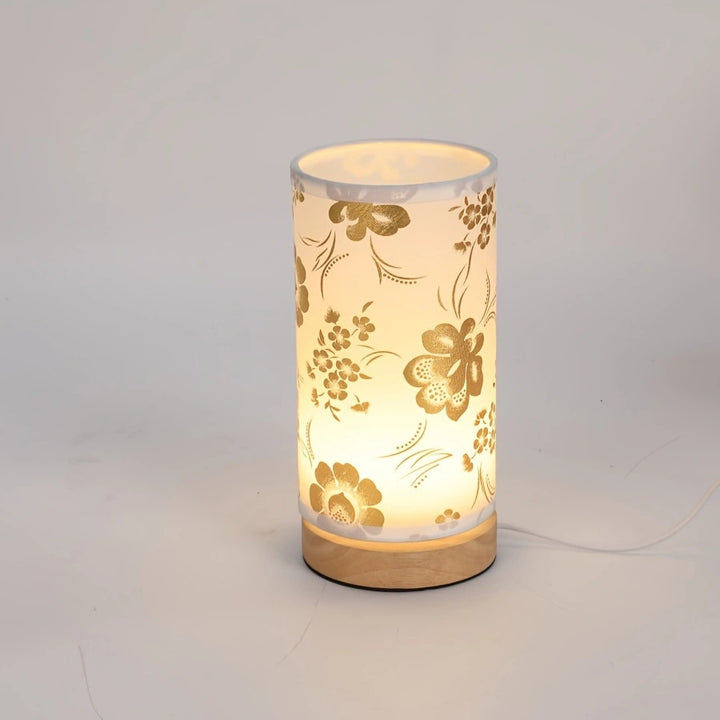 Blumendesign USB-betriebene Tischlampe