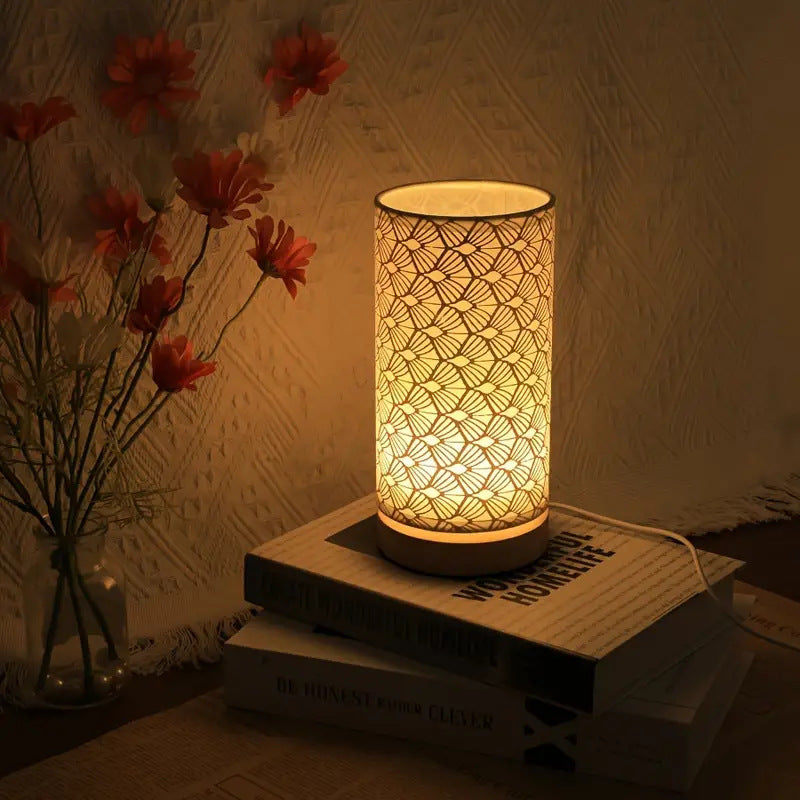 USB-betriebene dekorative Nachttischlampe