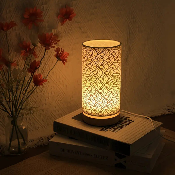 USB-betriebene dekorative Nachttischlampe