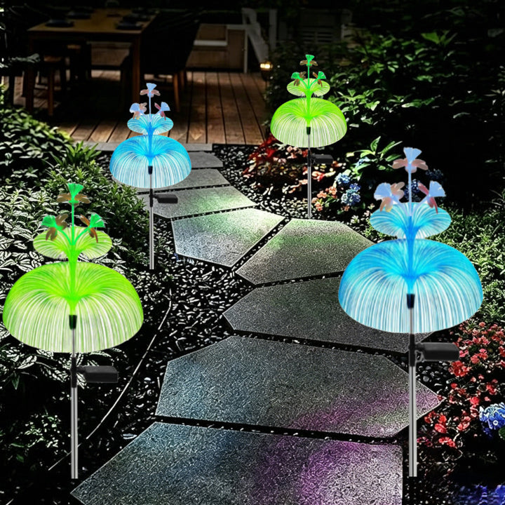Dekorativer LED-Blumen-Gartenstecker