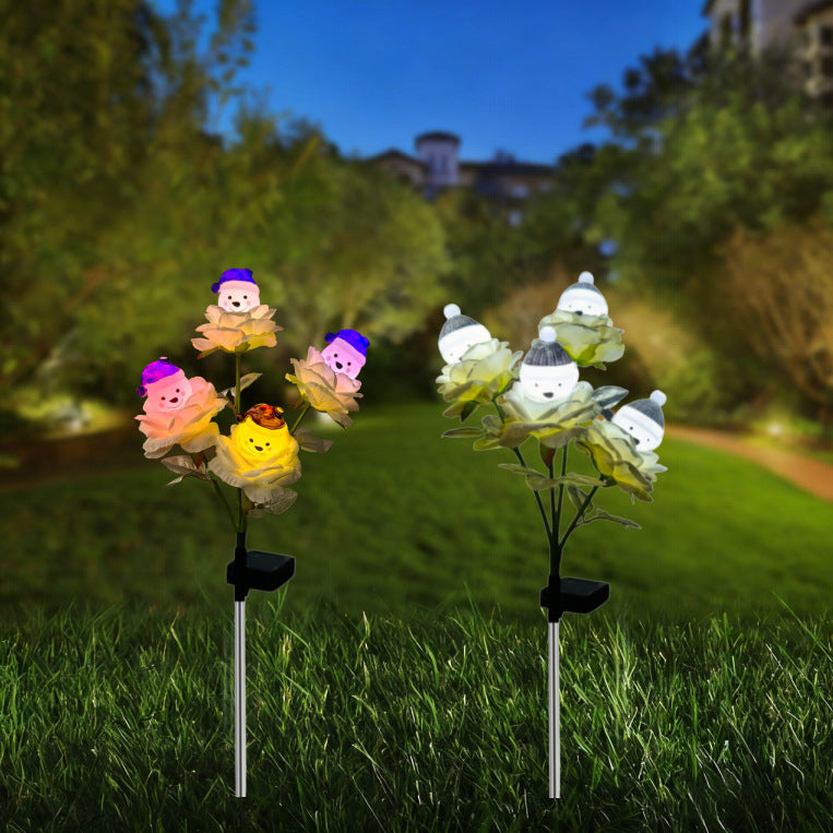 Dekorative LED Garten Blumenlichter