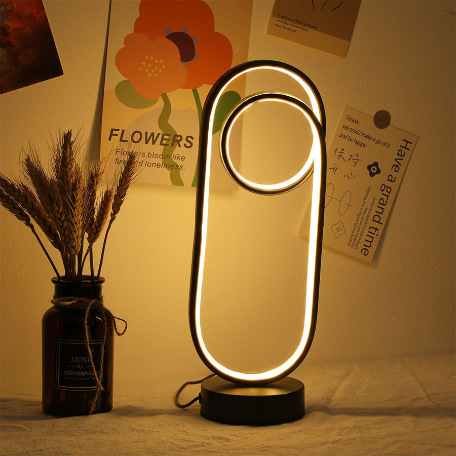 Dekorative Tischlampe