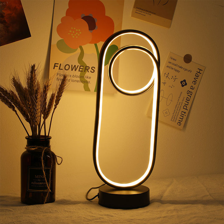 Dekorative Tischlampe