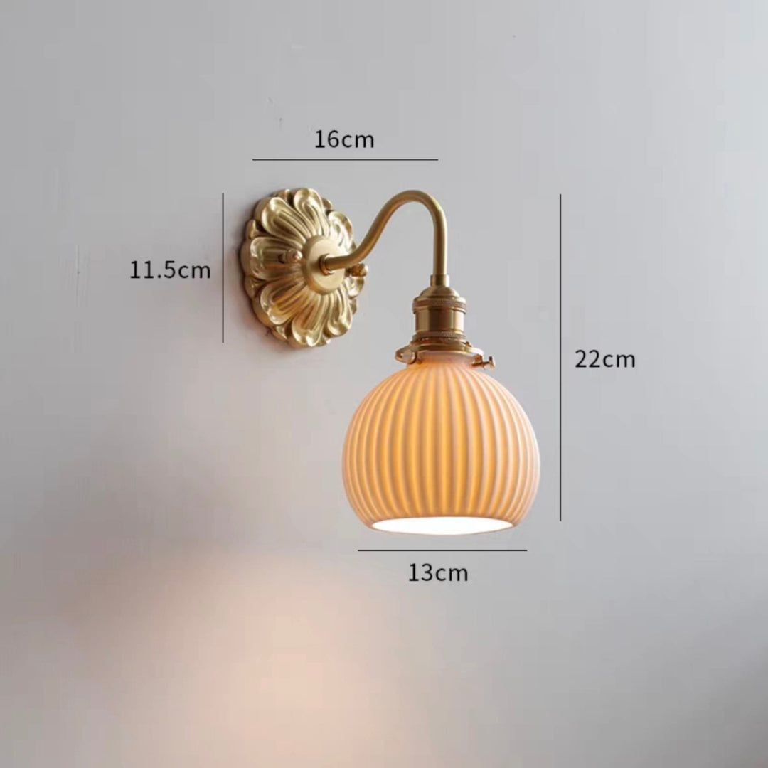 Elegante Wandlampe