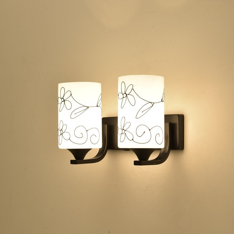 Künstlerische Blumendesign Wandlampe