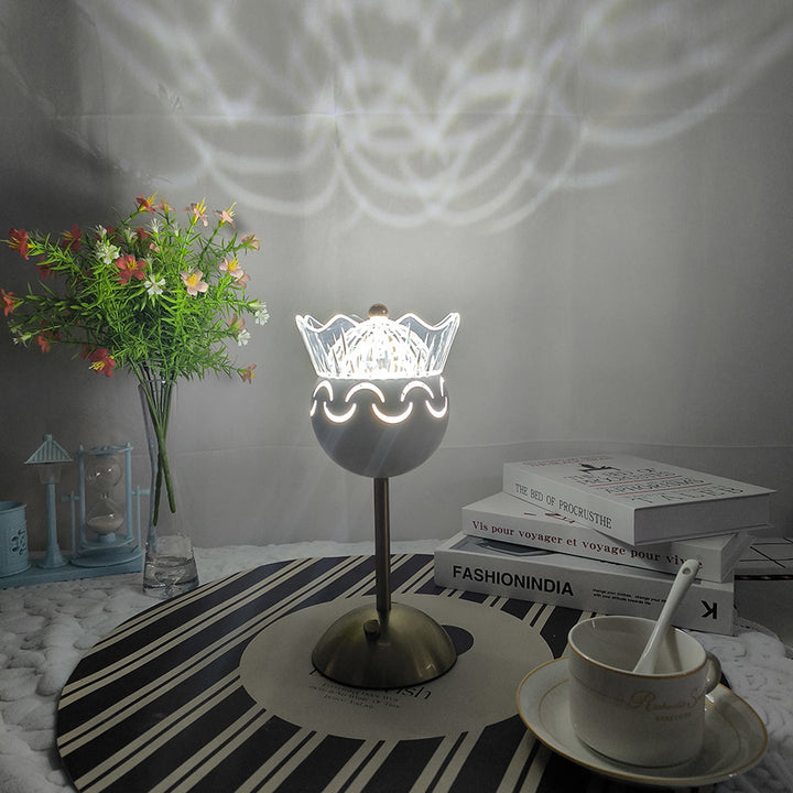 Dekorative Tischlampe