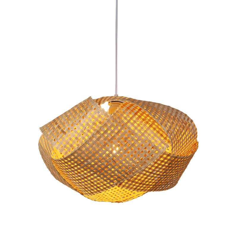 Woven Bamboo Deckenlampe