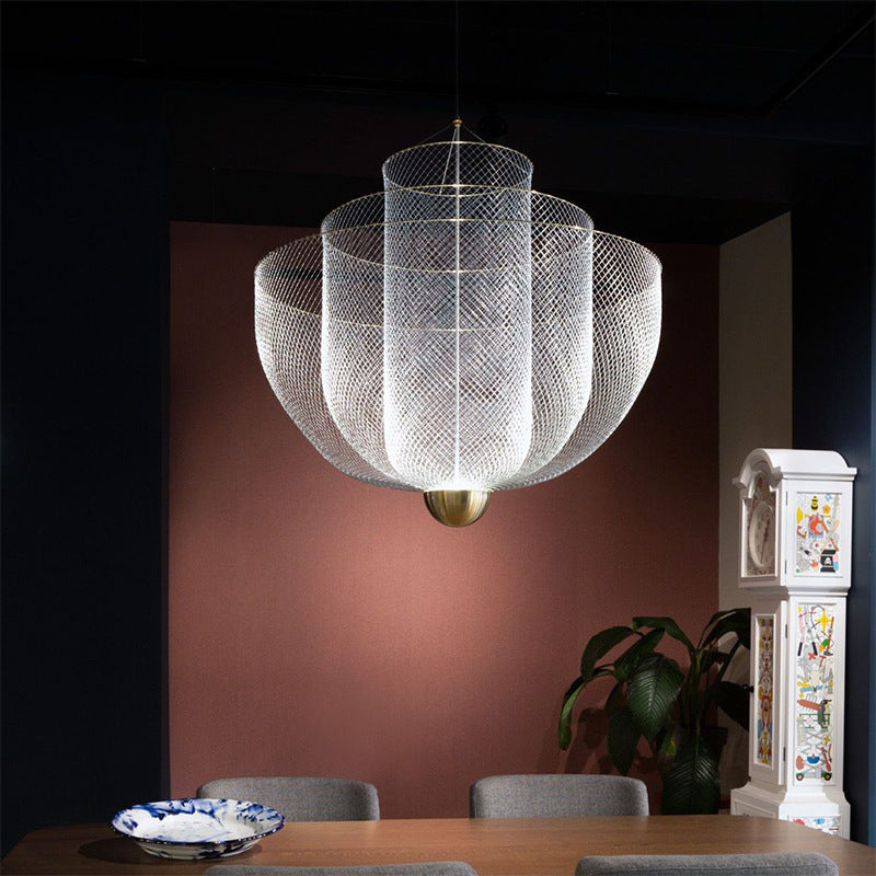 Moderne Mesh Pendelleuchte