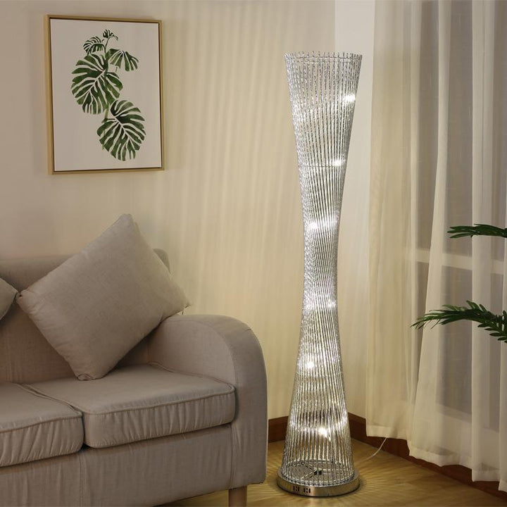 Moderne Woven Floor Lamp