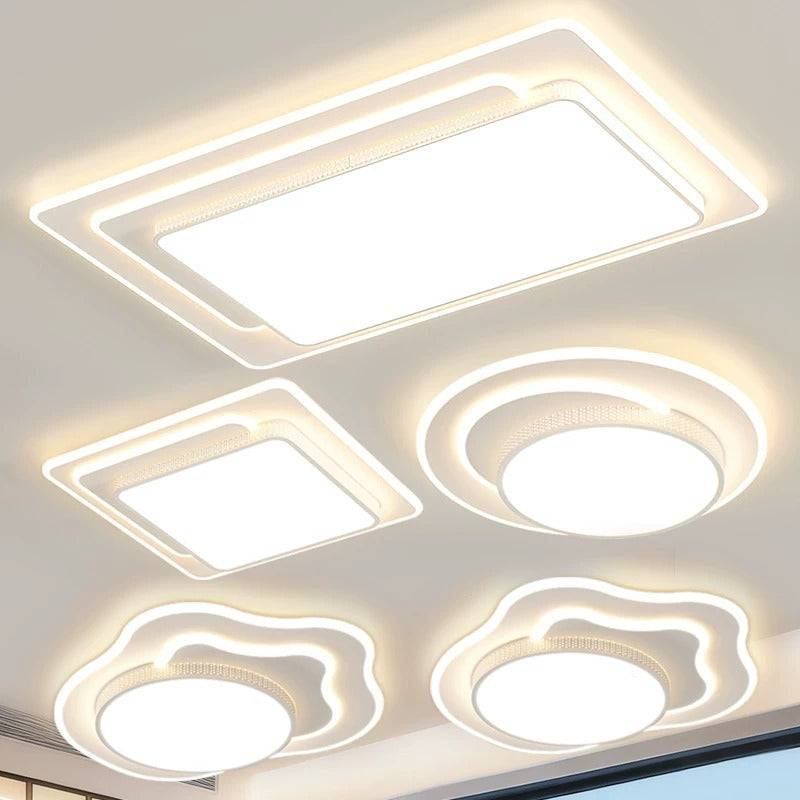 Moderne LED-Deckenleuchte