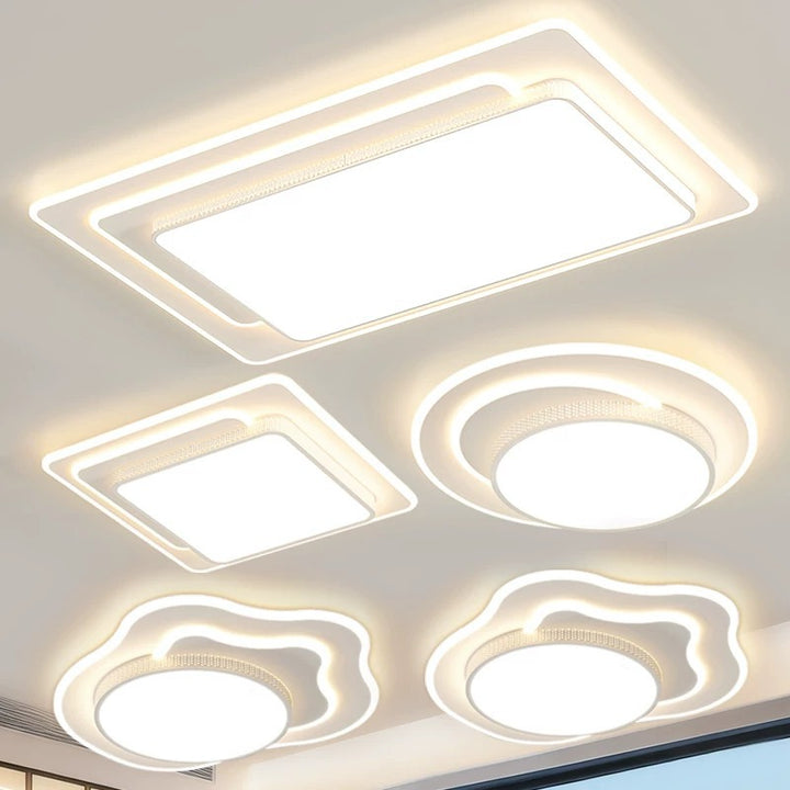 Moderne LED-Deckenleuchte