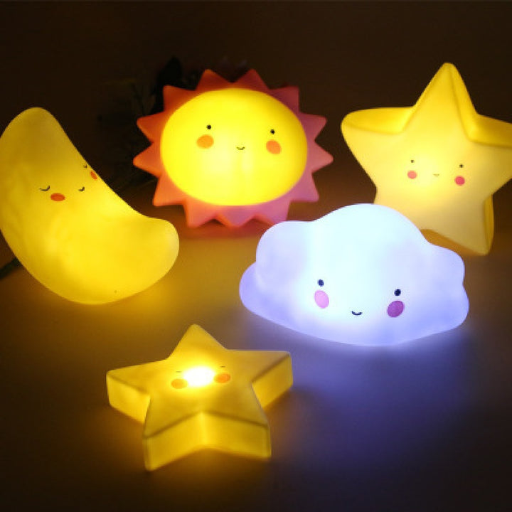 Silikon Soft-Touch LED Einhorn Nachtlicht Tischlampe
