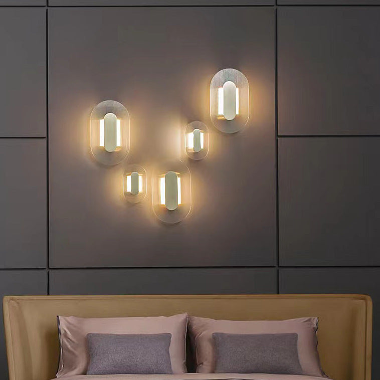 Moderne dekorative Wandlampe mit schlankem Design