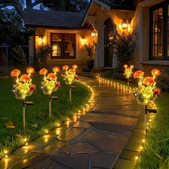 Solarbetriebene Schmetterling Dekorative Gartensteckerlichter