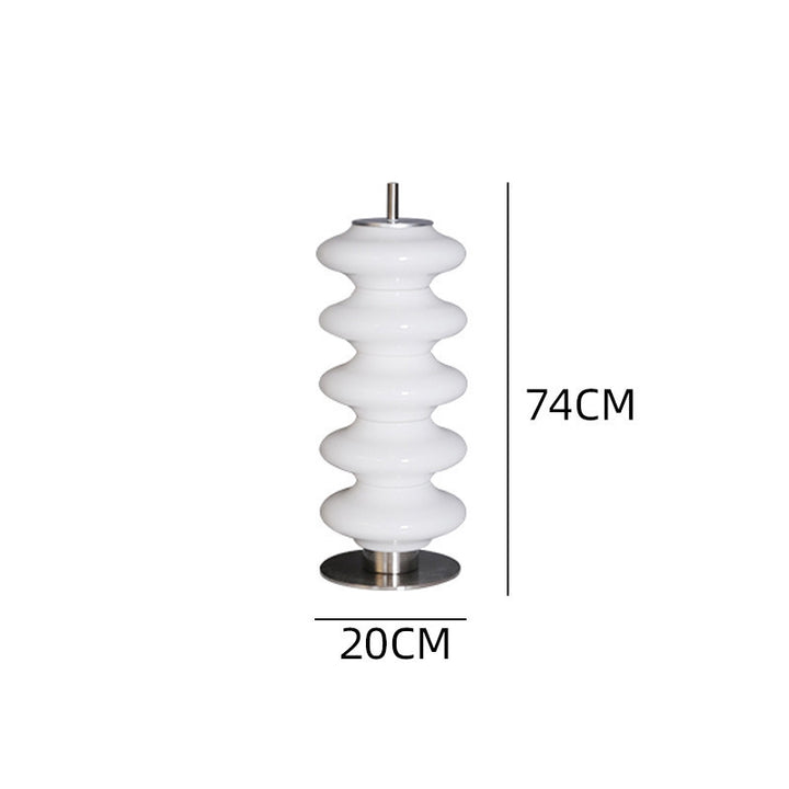 Skulptural Stehlampe mit geschwungenem Design