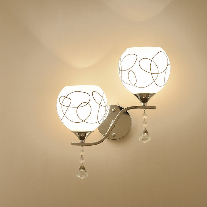 Moderne Elegante Doppel-Glühbirnen-Wandleuchte