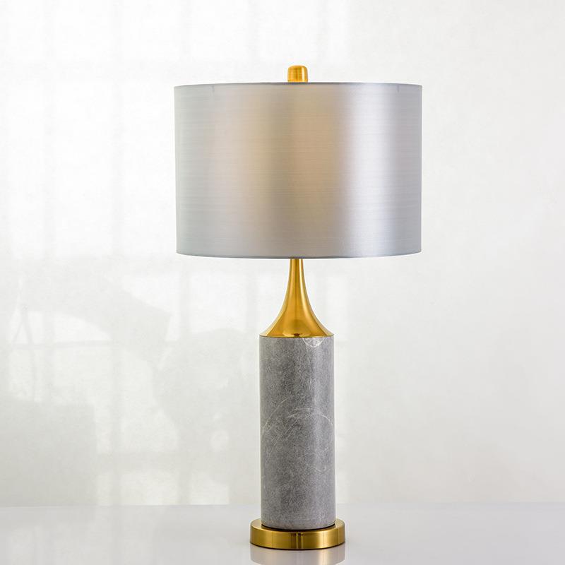 Chic Marmor Akzent Tischlampe