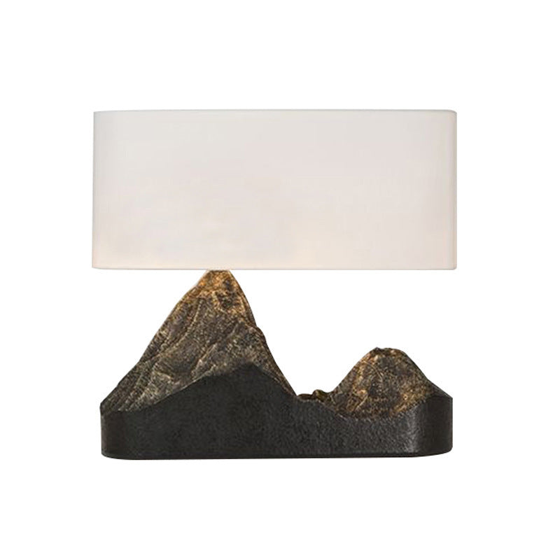 Dekorative Bergskulptur Tischlampe