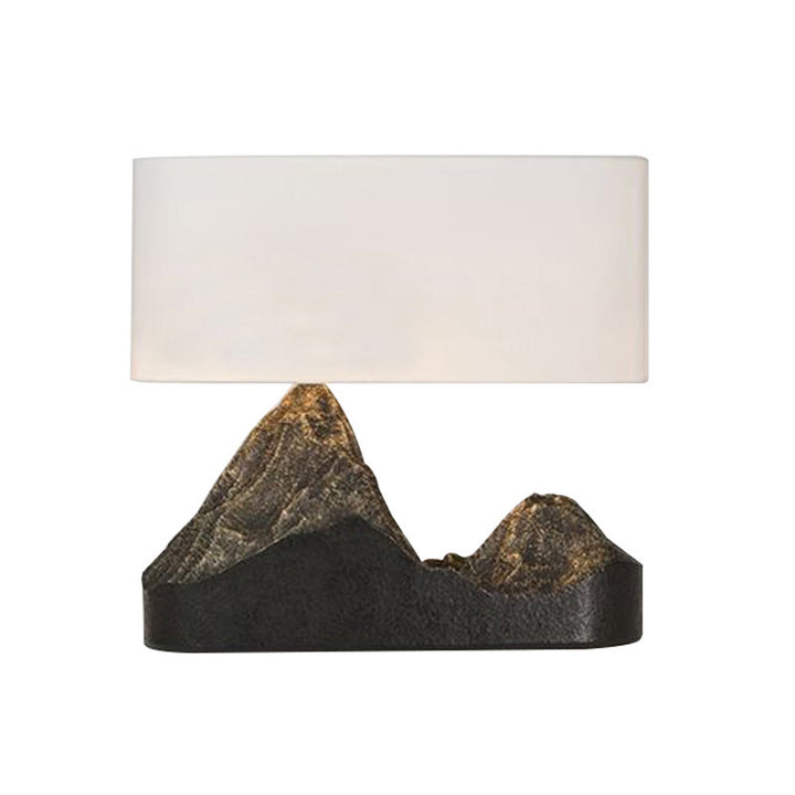 Dekorative Bergskulptur Tischlampe