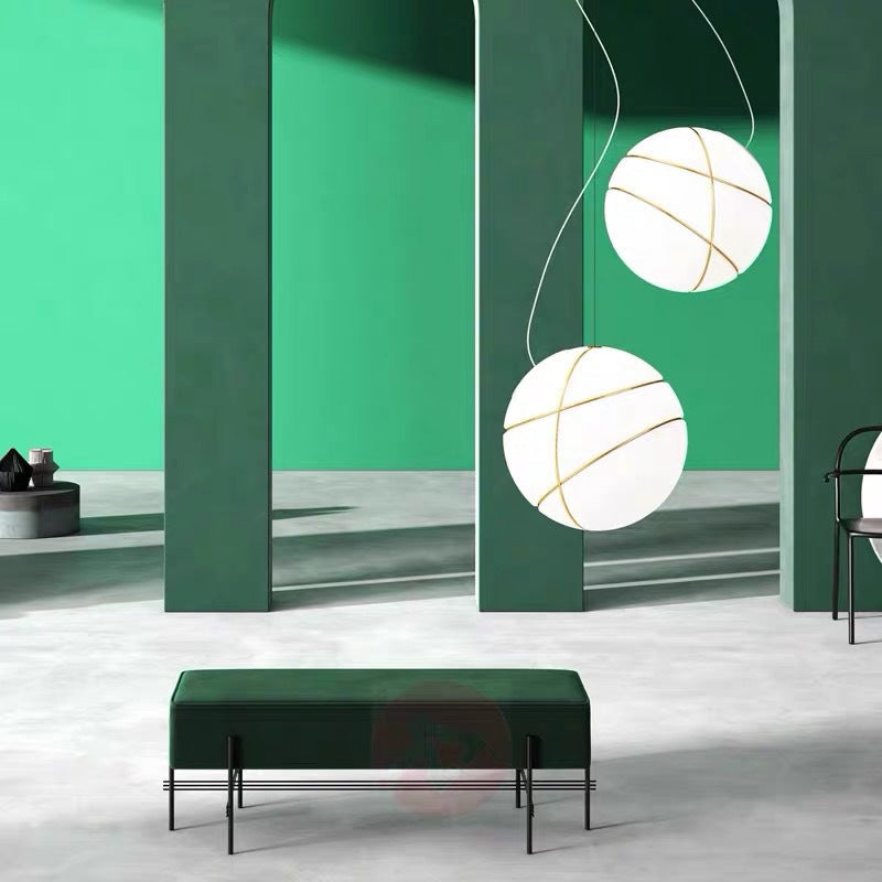 Moderne Orb Pendelleuchte