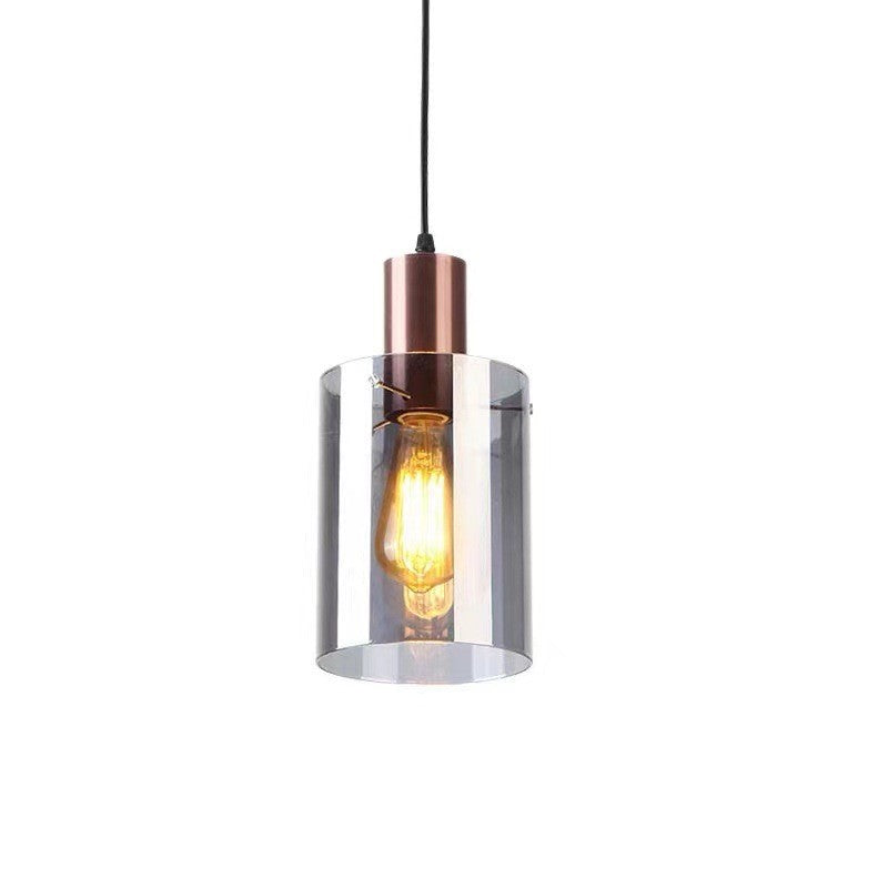 Moderne Transparente Glas Pendelleuchte