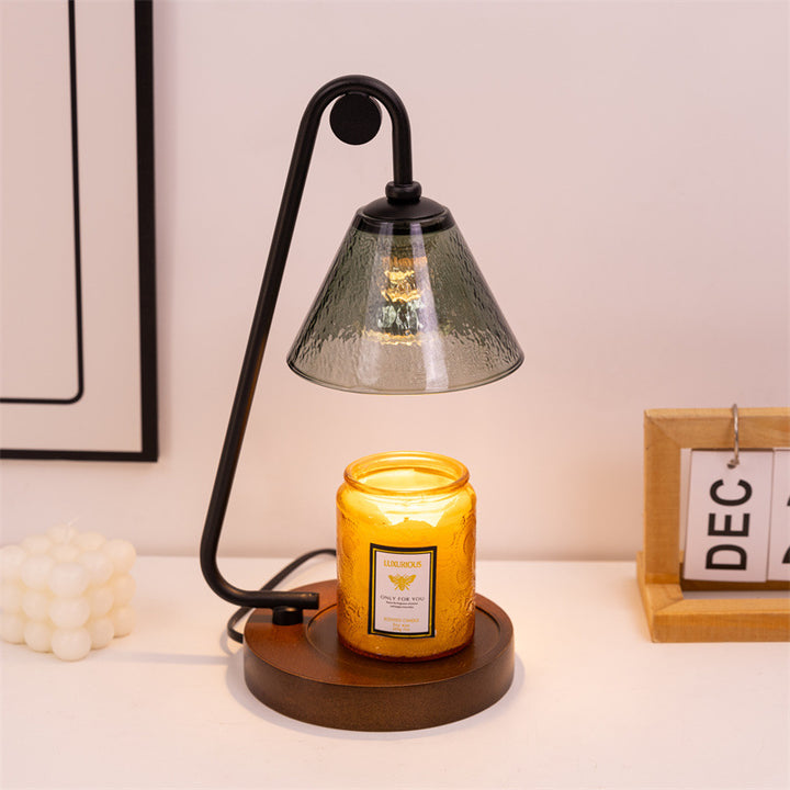 Industriestyle Glas Tischlampe